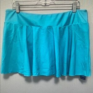 Kyodan Vibrant Turquoise Mini Skirt